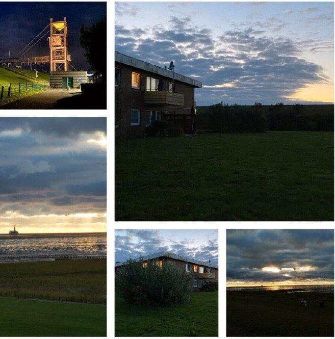 Deichwohnung Strandweg 7 Friedrichskoog-Spitz Dış mekan fotoğraf